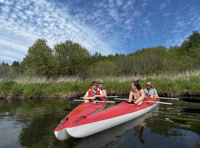 Spływ Kajakowy Czarny Młyn Mieroszyno Ostrowo Jastrzębia G&oacute;ra Karwia 