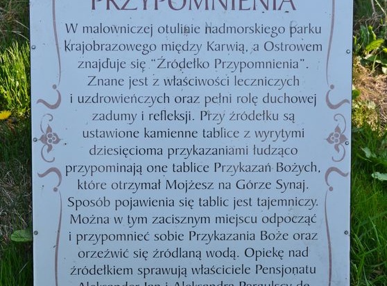 Źr&oacute;dełko Przypomnienia w Ostrowie 